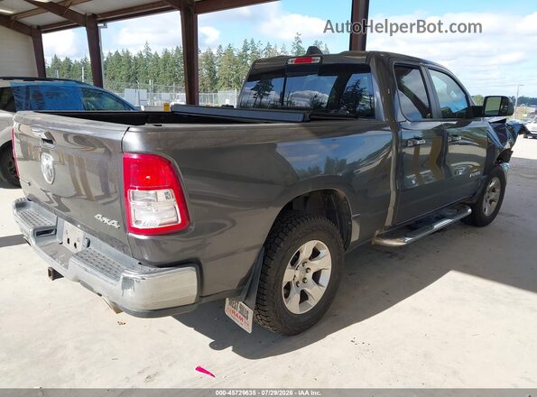 1C6SRFBT8KN640883 2019 RAM 1500 Gray უკანა მარჯვენა