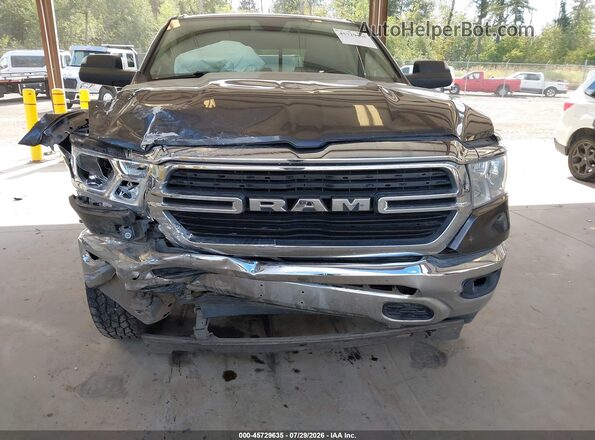 1C6SRFBT8KN640883 2019 RAM 1500 Gray წინა ხედი
