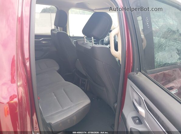 1C6SRFBT8KN914065 2019 RAM 1500 Red VIN კოდის სტიკერის ხედი