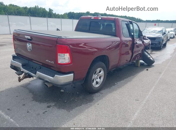1C6SRFBT8KN914065 2019 RAM 1500 Red უკანა მარჯვენა