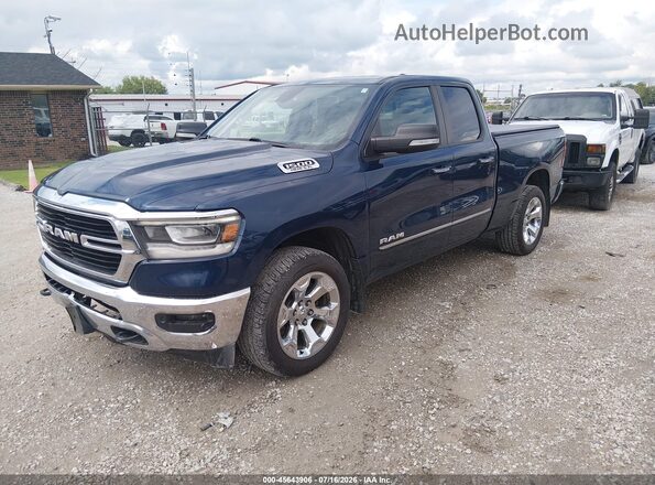 1C6SRFBTXKN800021 2019 RAM 1500 Dark Blue Передняя левая четверть