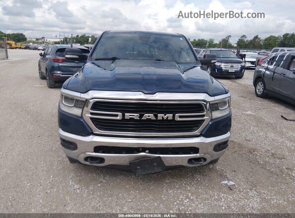 1C6SRFBTXKN800021 2019 RAM 1500 Dark Blue Вид щитка приборов