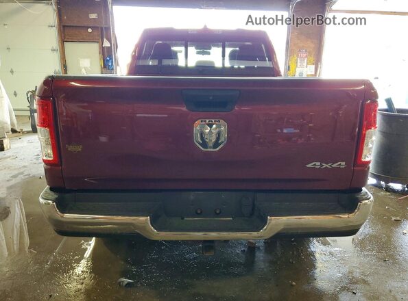 1C6SRFCT6KN583727 2019 RAM 1500 Red უკანა ხედი
