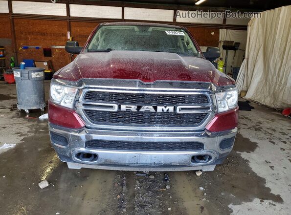 1C6SRFCT6KN583727 2019 RAM 1500 Red წინა ხედი