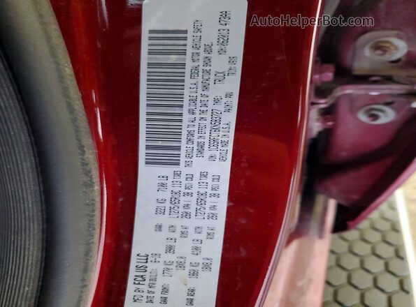 1C6SRFCT6KN583727 2019 RAM 1500 Red ძრავის განყოფილების ხედი