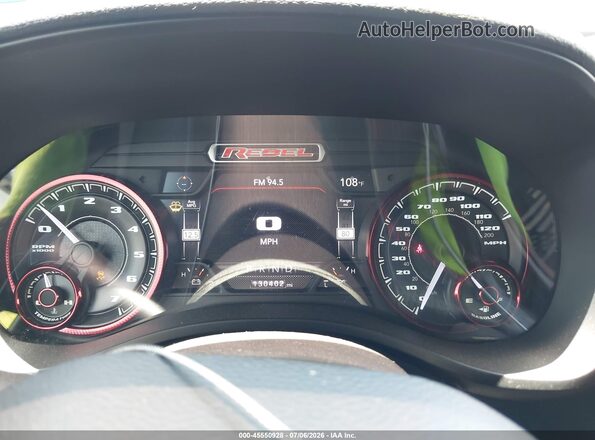 1C6SRFET4KN841515 2019 RAM 1500 Dark Blue Вид задних сидений