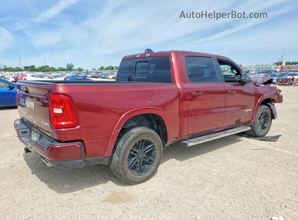 1C6SRFFP0SN553329 2025 RAM 1500 Burgundy Tył prawy