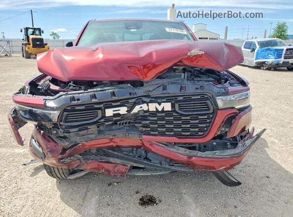 1C6SRFFP0SN553329 2025 RAM 1500 Burgundy Widok z przodu