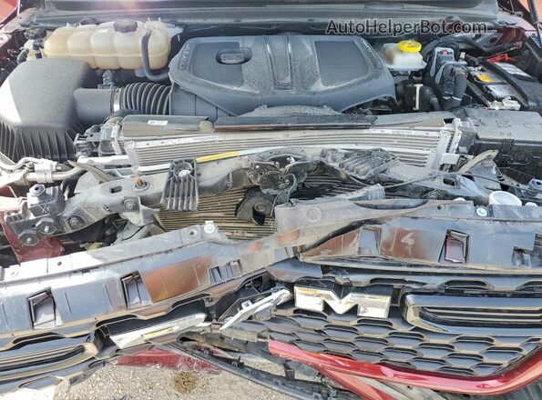 1C6SRFFP0SN553329 2025 RAM 1500 Burgundy Widok wnętrza z tyłu
