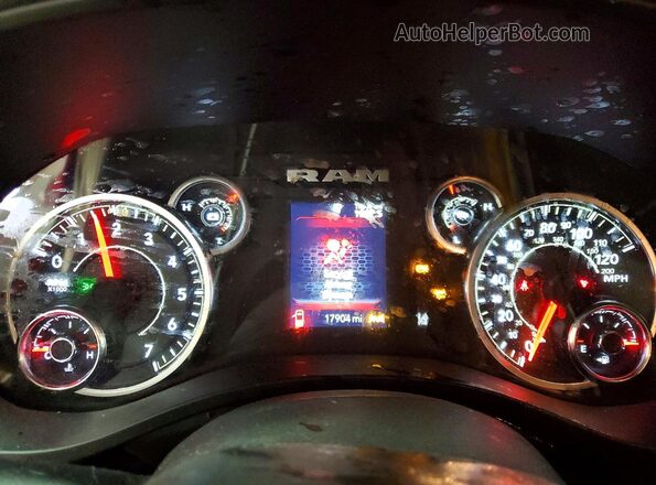 1C6SRFFP1SN503779 2025 RAM 1500 Red Vista del cuadro de instrumentos