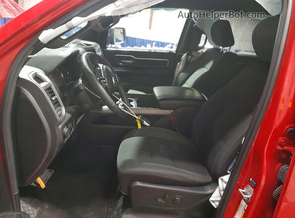 1C6SRFFP1SN503779 2025 RAM 1500 Red Vista interior delantera