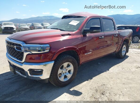 1C6SRFFP1SN540511 2025 RAM 1500 Red Передня ліва чверть
