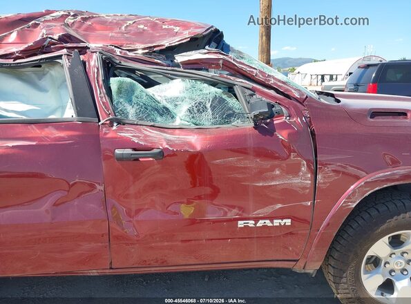 1C6SRFFP1SN540511 2025 RAM 1500 Red Вид салону спереду