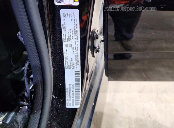 1C6SRFFP2SN559715 2025 RAM 1500 Black Widok naklejki z numerem VIN