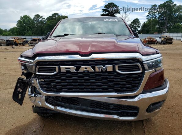 1C6SRFFP8SN527822 2025 RAM 1500 Maroon Vista frontal