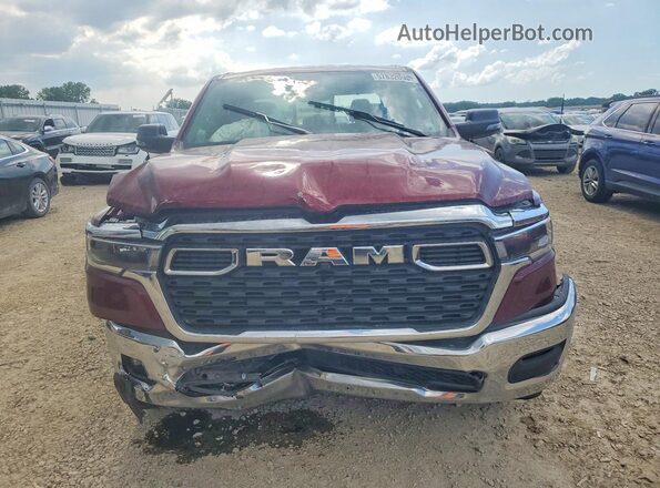 1C6SRFFP9SN643398 2025 RAM 1500 Burgundy Widok z przodu