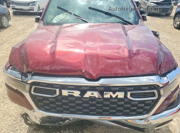 1C6SRFFP9SN643398 2025 RAM 1500 Burgundy Widok wnętrza z tyłu