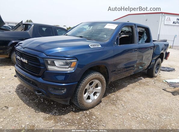 1C6SRFFT0KN582620 2019 RAM 1500 Blue Przód lewy