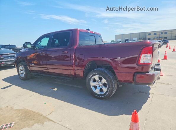 1C6SRFFT0KN640242 2019 RAM 1500 Burgundy Rear left