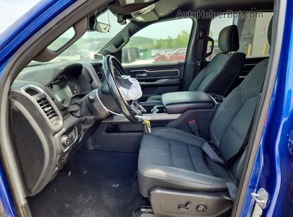 1C6SRFFT0KN783627 2019 RAM 1500 Blue წინა სალონის ხედი