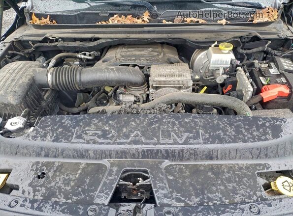 1C6SRFFT0MN622519 2021 RAM 1500 Black Սալոնի հետևի տեսք