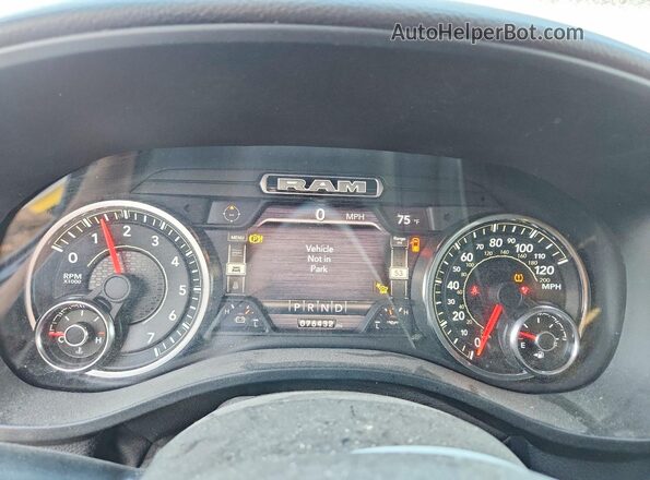 1C6SRFFT0MN664236 2021 RAM 1500 Black Vista del cuadro de instrumentos