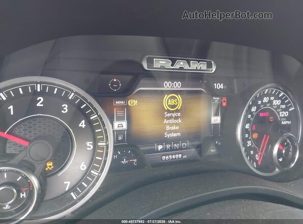 1C6SRFFT0MN803930 2021 RAM 1500 Black Вид задніх сидінь