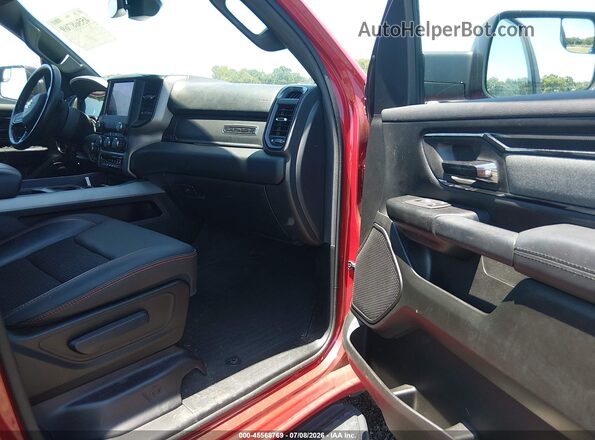 1C6SRFFT0NN242887 2022 RAM 1500 Red წინა სალონის ხედი