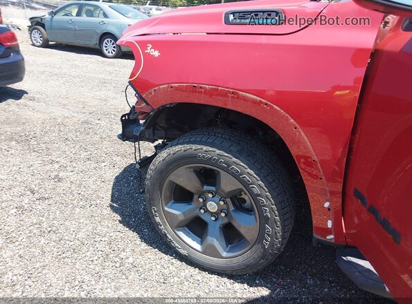 1C6SRFFT0NN242887 2022 RAM 1500 Red წინა ხედი