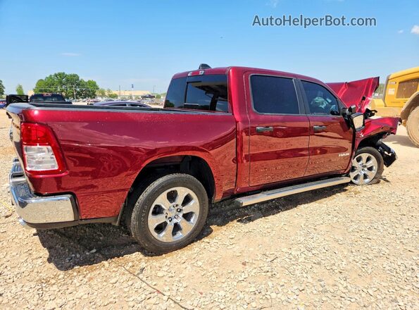 1C6SRFFT0PN655573 2023 RAM 1500 Maroon უკანა მარჯვენა