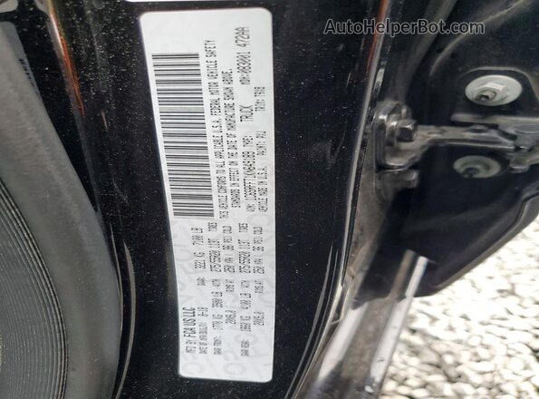 1C6SRFFT1KN649189 2019 RAM 1500 Black VIN კოდის სტიკერის ხედი