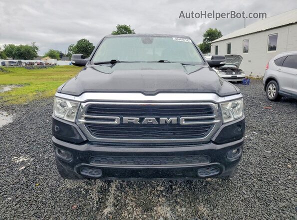 1C6SRFFT1KN649189 2019 RAM 1500 Black წინა ხედი