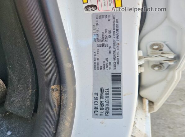 1C6SRFFT1MN555655 2021 RAM 1500 White Engine compartment view