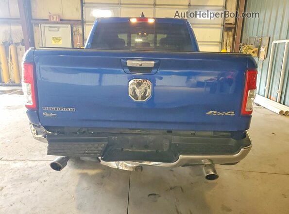1C6SRFFT2KN606321 2019 RAM RAM Blue Rear view