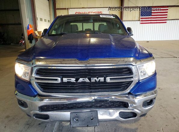1C6SRFFT2KN606321 2019 RAM RAM Blue Front view