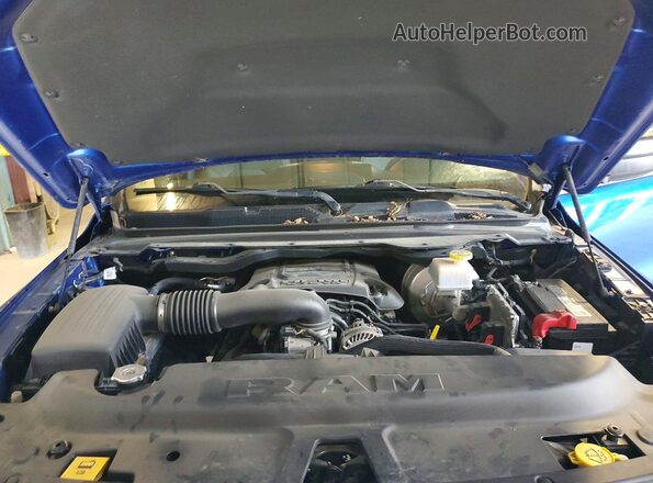 1C6SRFFT2KN606321 2019 RAM RAM Blue Rear interior view