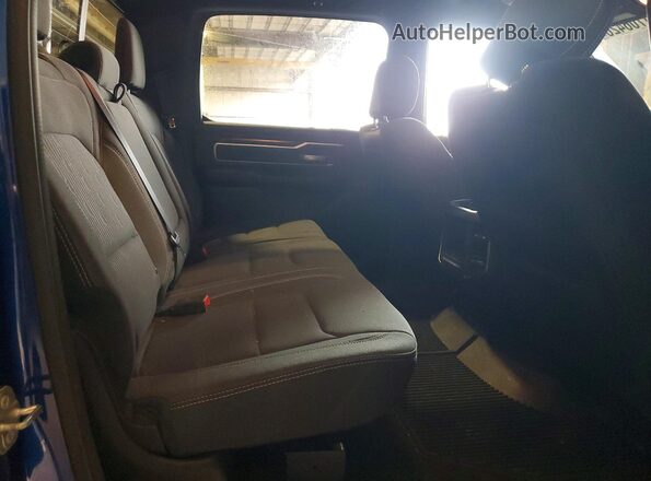 1C6SRFFT2KN606321 2019 RAM RAM Blue Rear seats view