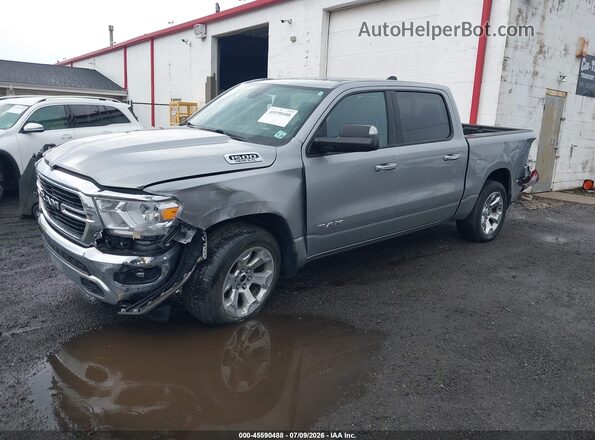 1C6SRFFT2KN608134 2019 RAM 1500 Серебряный Передняя левая четверть