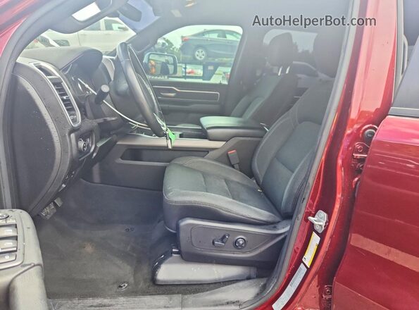 1C6SRFFT2LN114552 2020 RAM 1500 Burgundy Front interior view