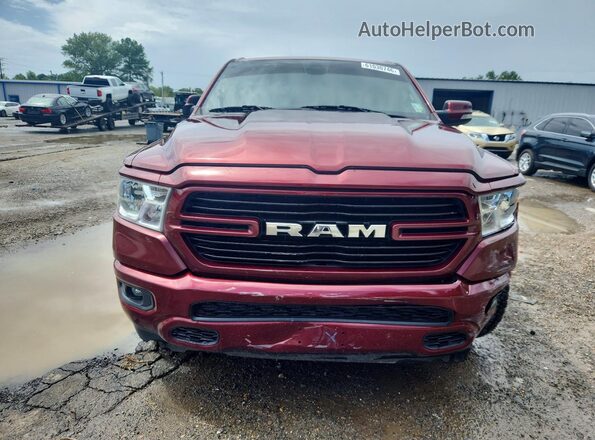 1C6SRFFT2LN114552 2020 RAM 1500 Burgundy Front view