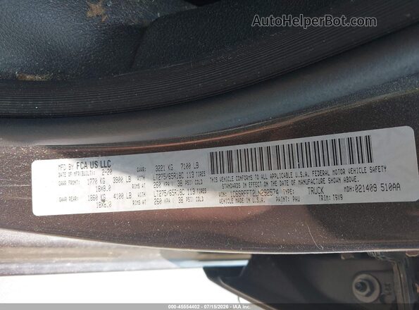 1C6SRFFT2LN292574 2020 RAM 1500 Black Widok komory silnika