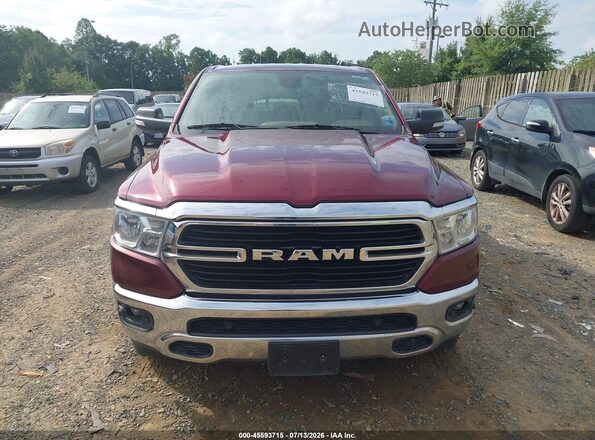 1C6SRFFT2LN327128 2020 RAM 1500 Maroon Widok zestawu wskaźników