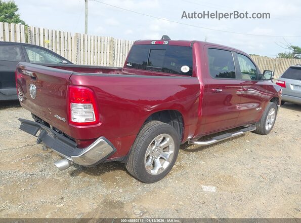 1C6SRFFT2LN327128 2020 RAM 1500 Maroon Tył prawy