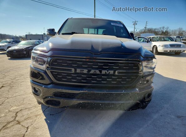1C6SRFFT2LN399236 2020 RAM 1500 Black Front view