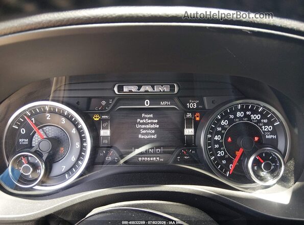 1C6SRFFT2MN567023 2021 RAM 1500 Silver Հետևի նստատեղերի տեսք