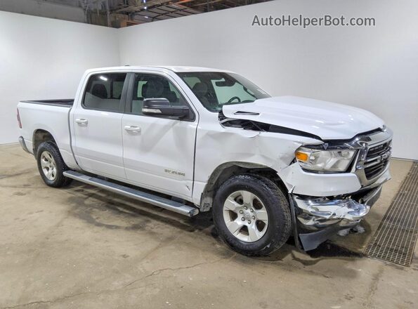 1C6SRFFT2MN610453 2021 RAM 1500 White Delantero derecho