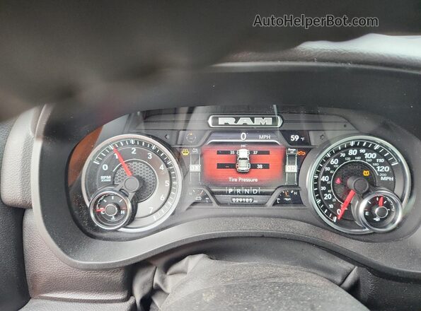 1C6SRFFT2RN165512 2024 RAM 1500 Серый Панорамный вид салона 360°