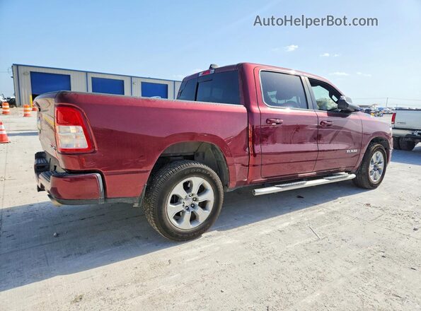 1C6SRFFT3KN624360 2019 RAM 1500 Burgundy Հետևի աջ