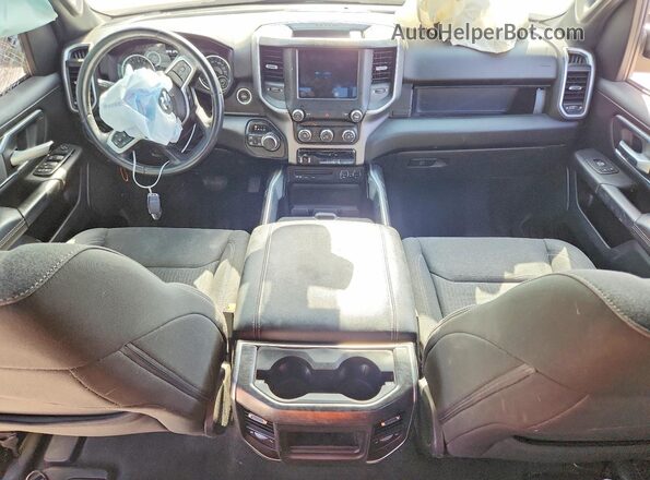 1C6SRFFT3KN624360 2019 RAM 1500 Burgundy Առջևի վահանակի տեսք