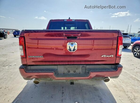 1C6SRFFT3KN624360 2019 RAM 1500 Burgundy Հետևի տեսք